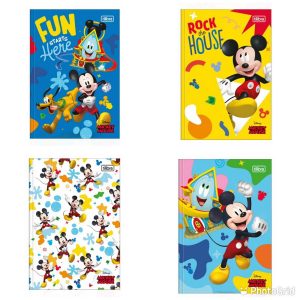Caderno Brochura 1/4 TILIBRA Mickey Mouse