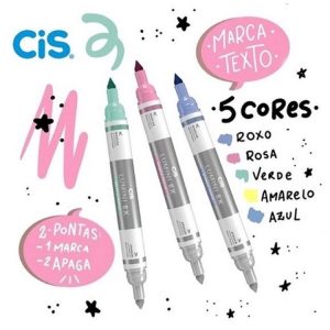 Marca Texto Apagável CIS Lumini Ex