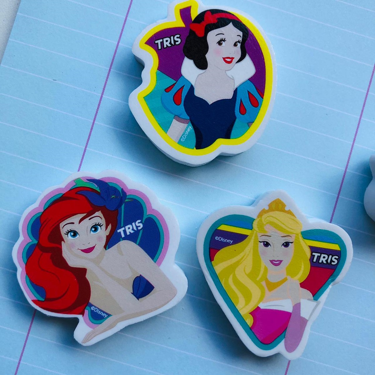 Borracha TRIS Princesas Disney - Imagem 2