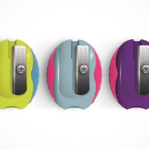 Kit Apontador  Simples COMPACTOR Linha Nugget C/ 3 Unidades