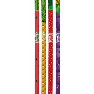 Kit Lápis de Escrever TRIS Fruits Collection C/ 4 Estampas