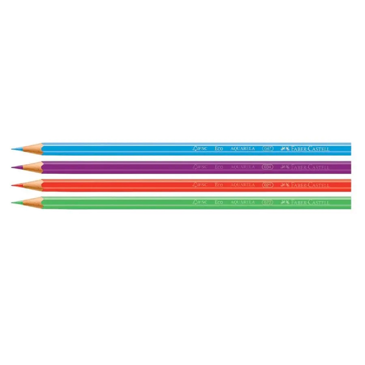 Lápis de Cor FABER-CASTELL Aquarelável 12 Cores - Imagem 2