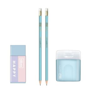 Kit Escolar TILIBRA Rosa Linha Happy