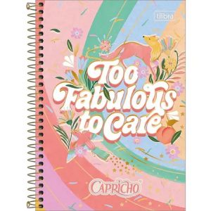 Caderneta Espiral Tilibra Linha Capricho C/ 80 Folhas