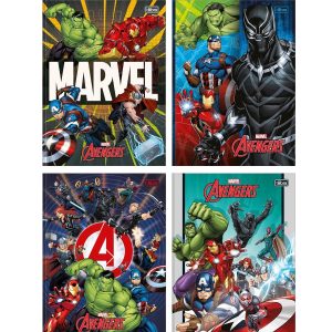 Caderno Brochura 1/4 TILIBRA Avengers