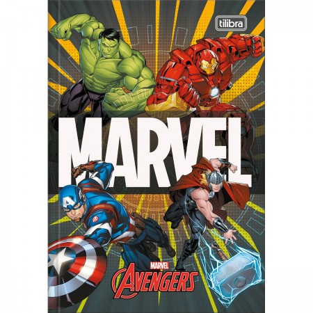 Caderno Brochura 1/4 TILIBRA Avengers - Imagem 5