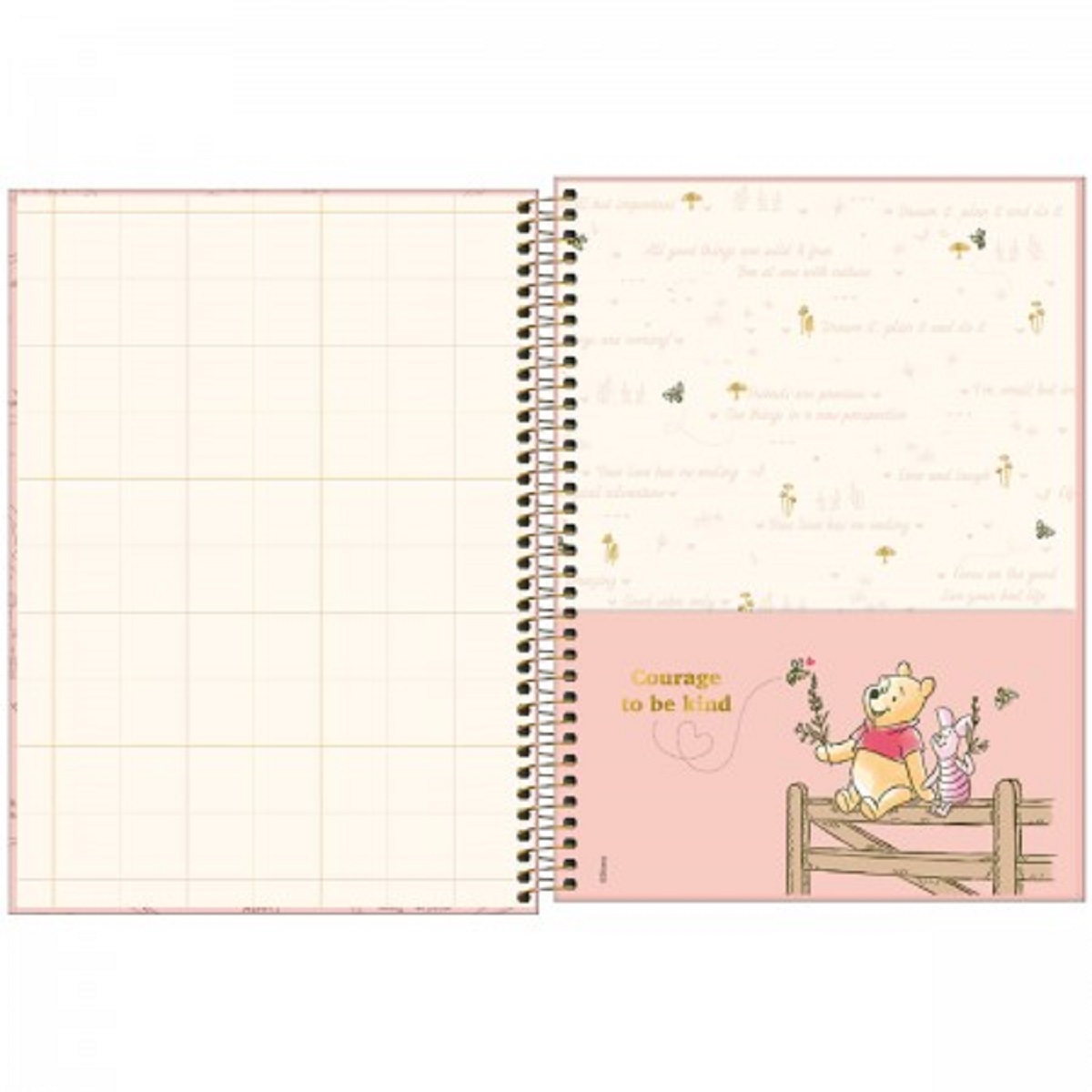 Caderno Universitário 10 Matérias TILIBRA Pooh - Imagem 3