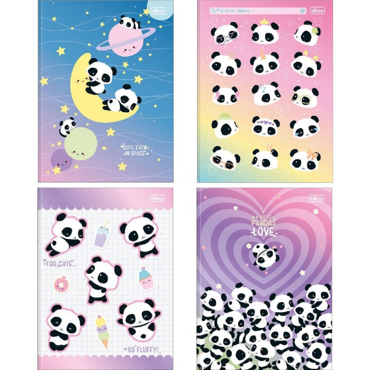 Caderno Brochura 1/4 TILIBRA Lovely Friend