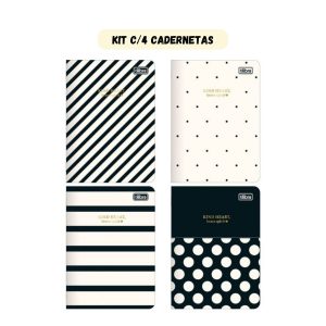 Kit C/4 Cadernetas TILIBRA West Village